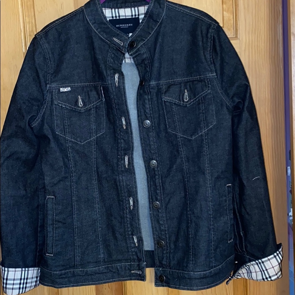 Burberry denim jacket 💙 - Picture 1 of 5